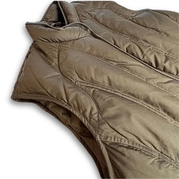 Eddie Bauer Brown Quilted Vest - Picture 4 of 14